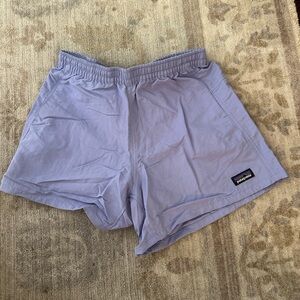 Patagonia Barely Baggies Women's Lavender Athletic Shorts